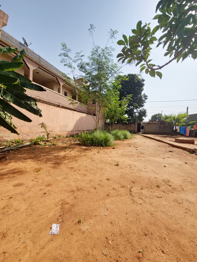 Terrain de 1 lot avec construction chambre salon wc douche clôturé à vendre à Agoè Sogbossito Somayaf – 38 millions FCFA