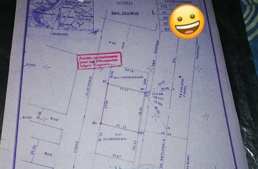 Terrain de 1200 m² en vente à Aného – 11 millions FCFA le lot