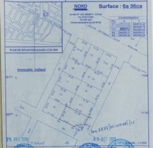 Terrain à vendre à Avenou – 63 Millions FCFA