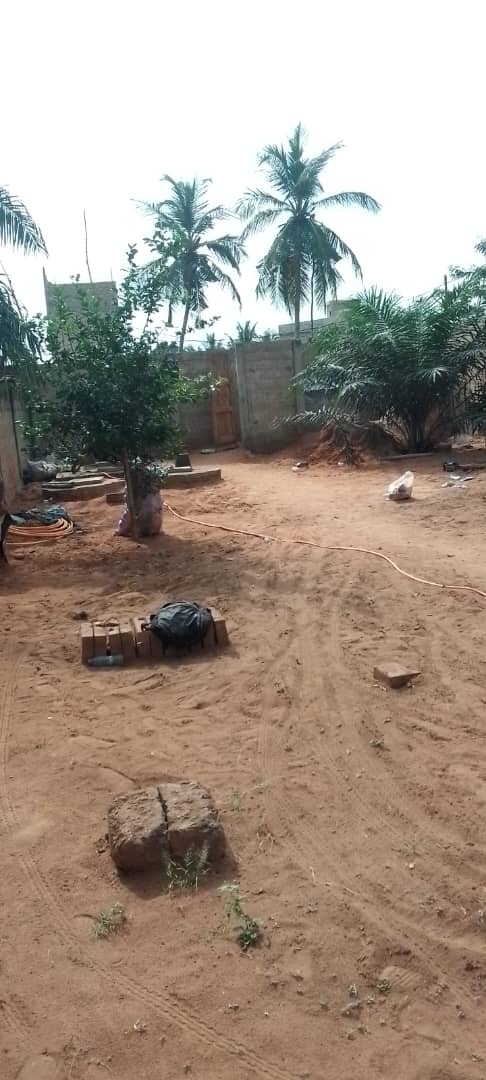 Maison 2 chambres en vente à Djagblé Aveta, proche du goudron – 15 millions FCFA