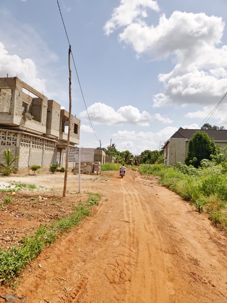 2 lots (1200 m²) en vente à Mission-Tové Moekopé – 7.500.000 FCFA