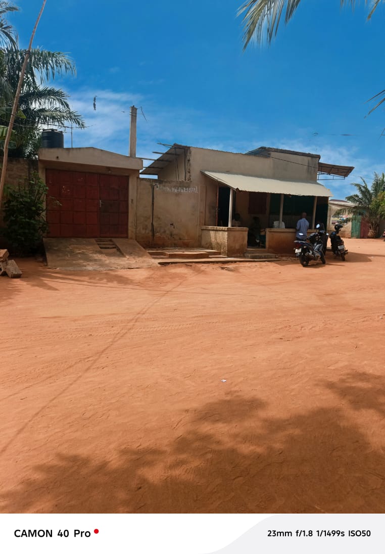 Maison de 164 m² en angle de rue à vendre à SEGBÉ-KLÉMÉ AGOKPANOU – 7 millions FCFA
