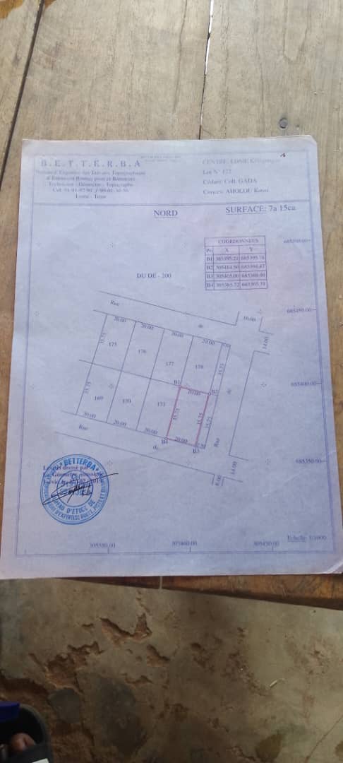 Terrain à vendre à Kegué – 55 millions FCFA