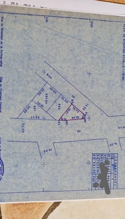Terrain de 300 m² en vente à Baguida – 20 millions FCFA