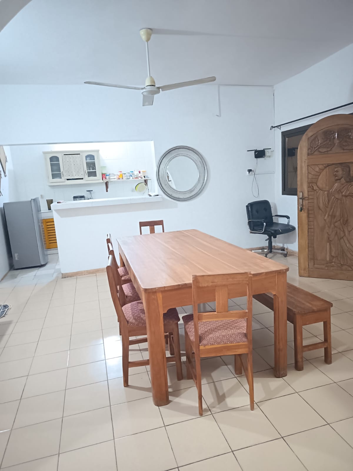 Appartement meublé 3 chambres à louer à Avepozo – 400 mille FCFA par mois