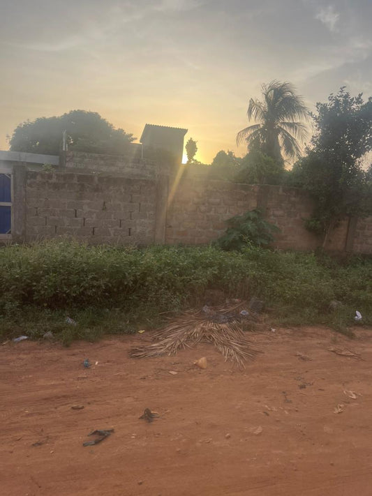 Demi lot de terrain à vendre à Agoè Mariam – 25 millions FCFA