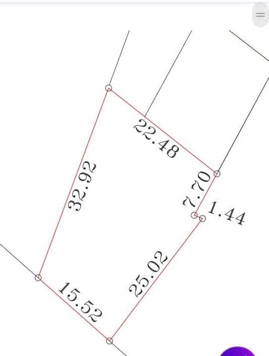 Terrain d'un lot avec construction en vente à Agoè Sogbossito – 35 millions FCFA