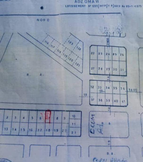 Terrain 1/2 lot en vente à Zoro Bar – 20 millions FCFA