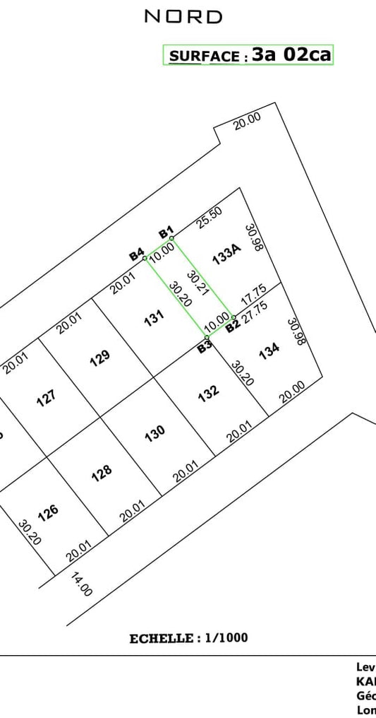 À VENDRE – TERRAIN 1/2 LOT À AGOÉ LÉGBASSITO (CMS MADJIGBETO) – 13 MILLIONS FCFA