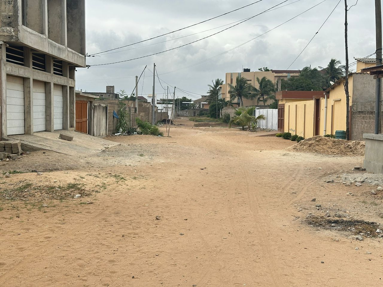 Une parcelle d'un lot angle rue à lomé - Baguida