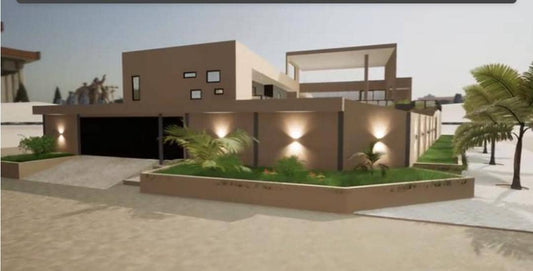 VENDRE – RÉSIDENCE D’EXCEPTION DE 8 PIÈCES AVEC TERRAIN ARRIÈRE À LA CITÉ OUA (LOMÉ)