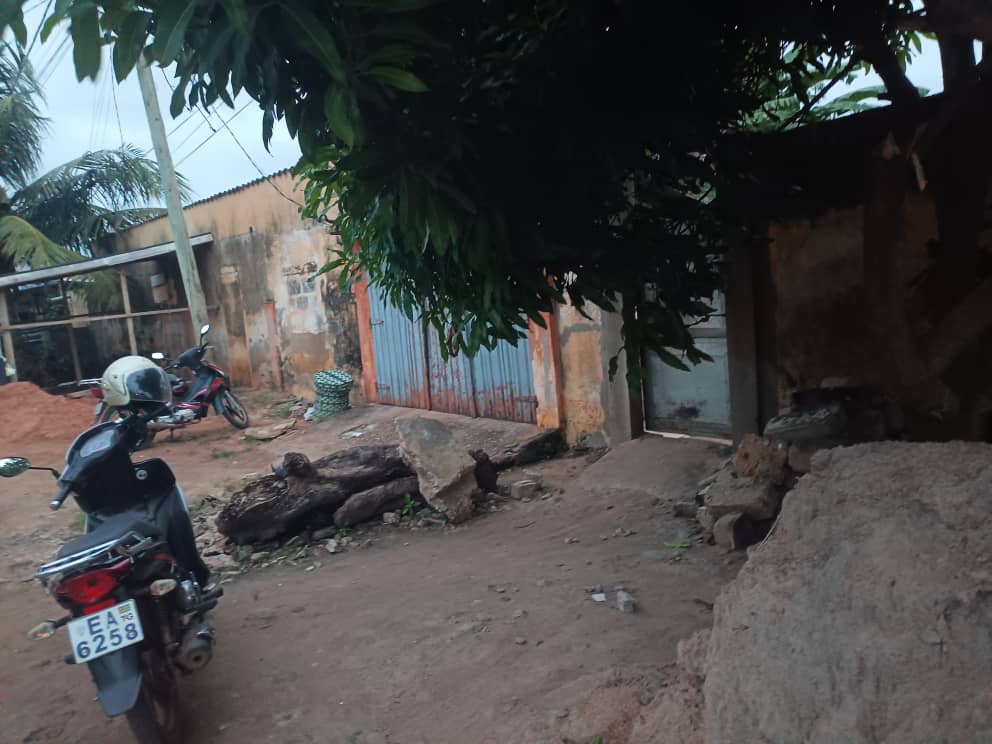 Maison de location en vente à Totsi Gblinkomé, proche du goudron – 25 millions FCFA