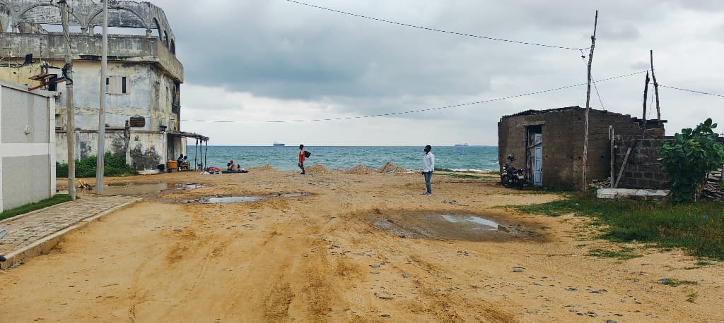 Terrain de 615 m² en vente à Baguida monument plage – 40 millions FCFA
