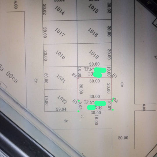 Terrain de 1/2 lot en vente angle de rue à Kégué Kelegougan – 25 000 000 FCFA