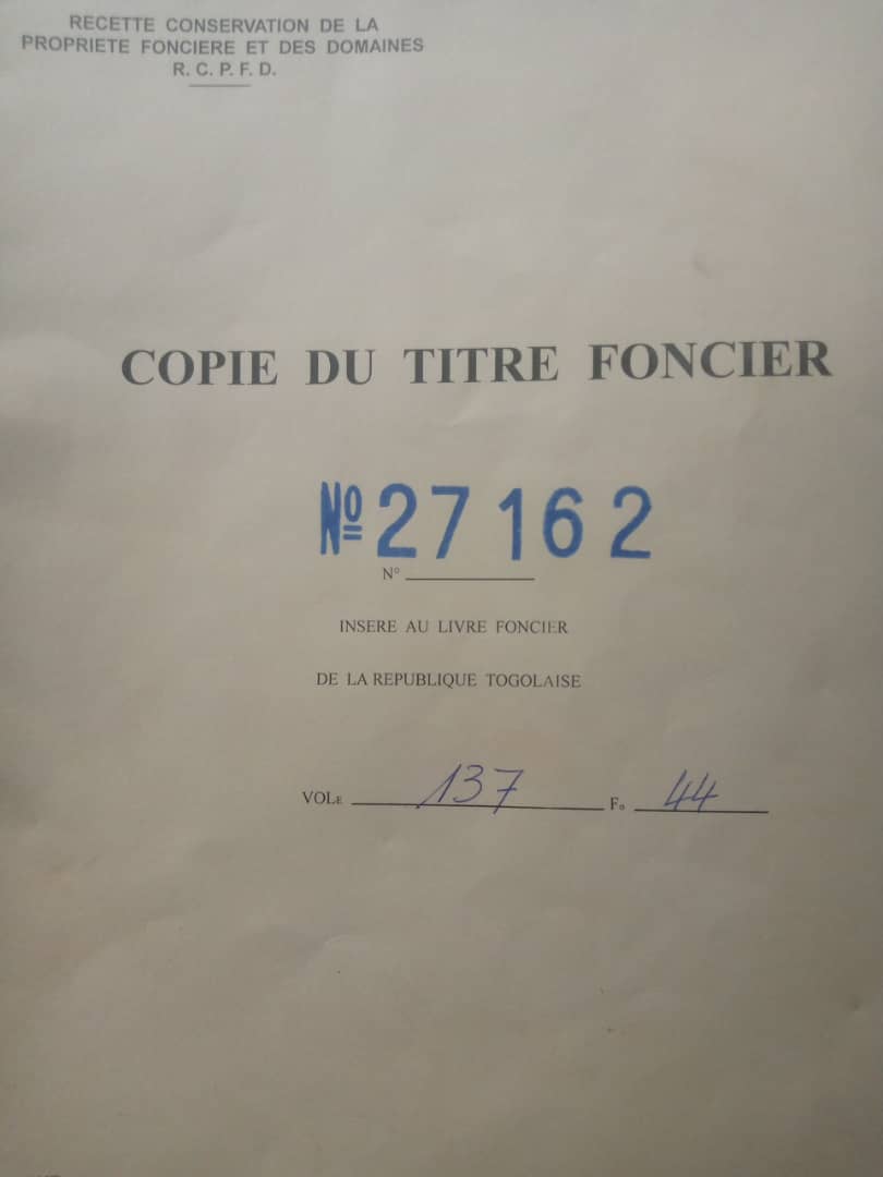 Villa 3 chambres en vente à Agoè Assiyéyé – 65 millions FCFA