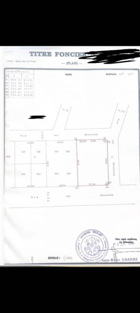 Terrain 04 lots en vente à 20 m du goudron à Agoé Assiyéyé – 95 millions FCFA le lot