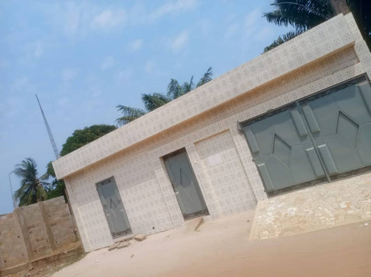 villa 4 chambres salon en vente proche du goudron à zanguera – 35 millions fcfa
