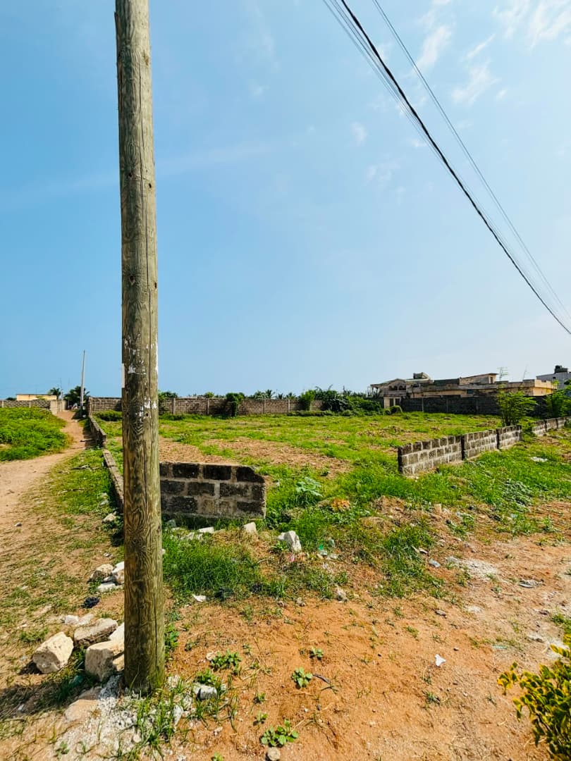 Terrain de 900 m² en vente en bordure de goudron et en angle de rue à Kpogan – 50 millions FCFA