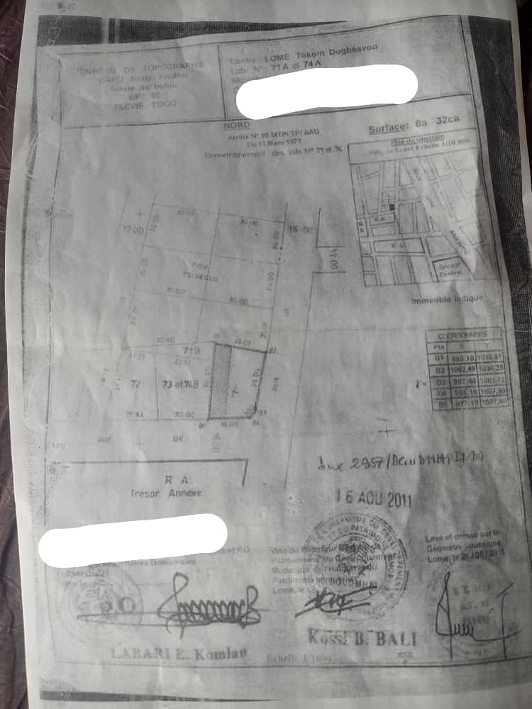 Villa 3 pièces en vente en bordure de goudron à Agoè Legbassito – 10 millions FCFA
