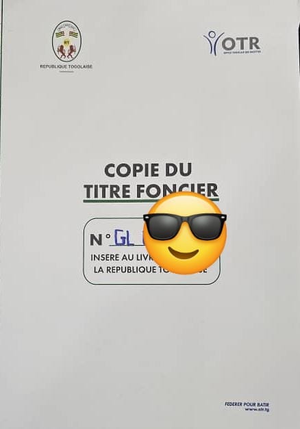 Terrain de 300 m² en vente à Agoè Demakpoè – 25 millions FCFA
