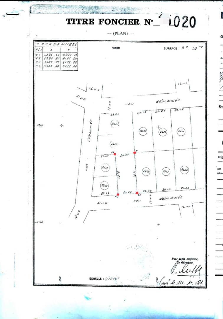 Terrain en vente à Nukafu au bord du goudron – 230 millions FCFA