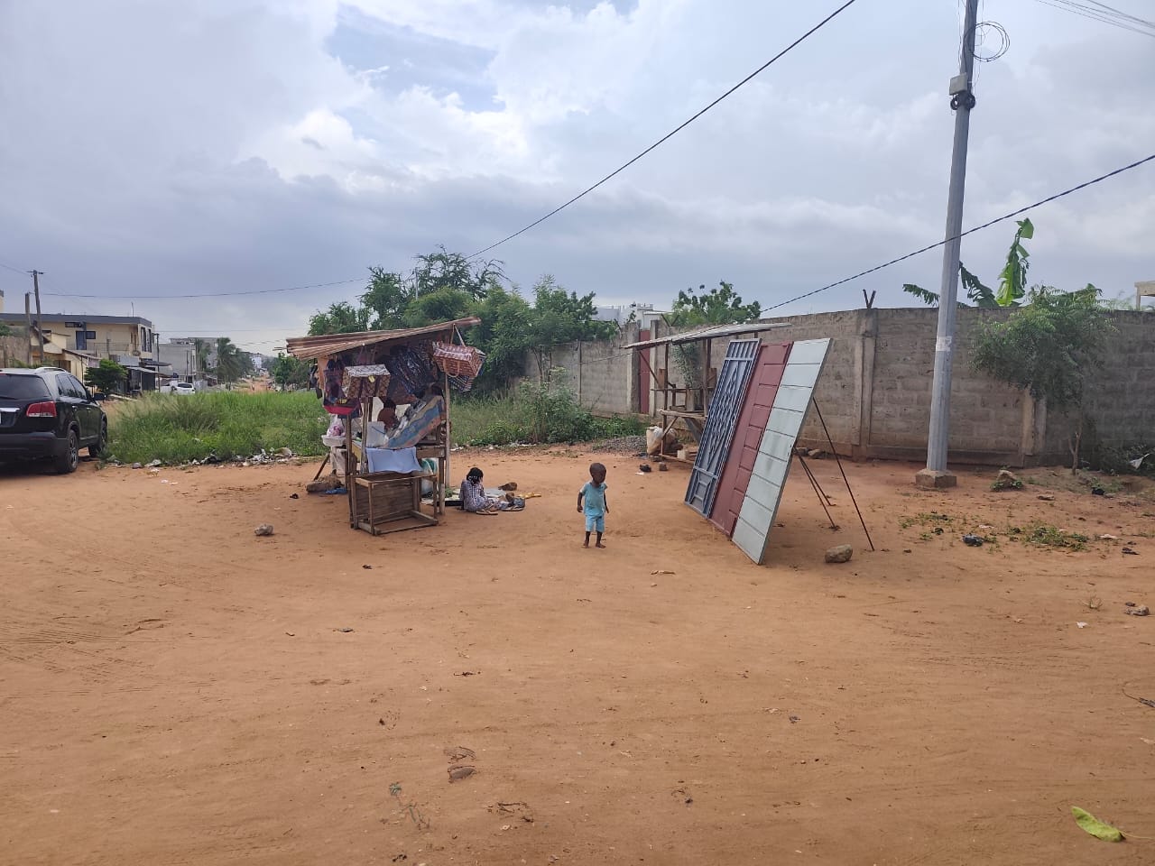 2 lots de terrain en vente en angle de rue à Agoè Legbassito – 57 millions FCFA