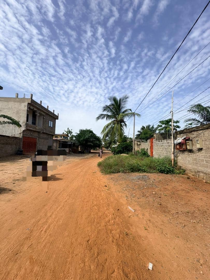 Terrain de 327 m² en vente à Zanguéra Sanyramé – 12 millions FCFA