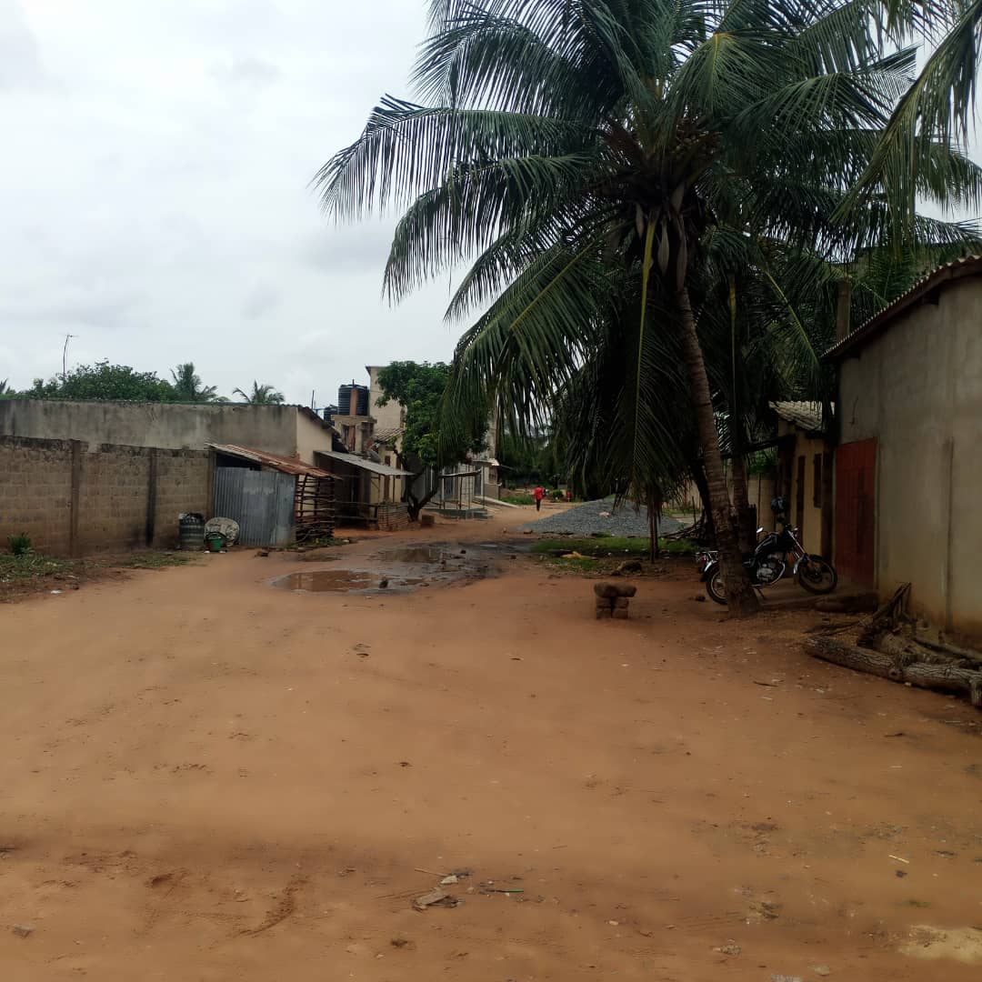 Terrain de 2 lots en vente en angle de rue à Amadahomé près du carrefour Aised – 35 millions FCFA