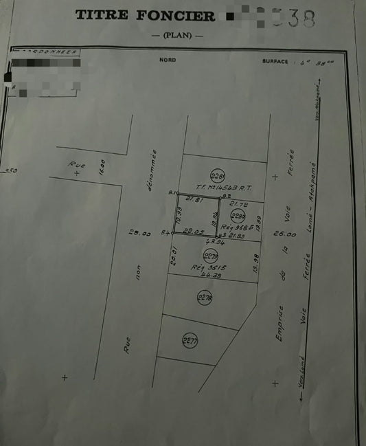 Terrain de 438 m² en vente à Agbalepedo, proche du goudron – 30 millions FCFA
