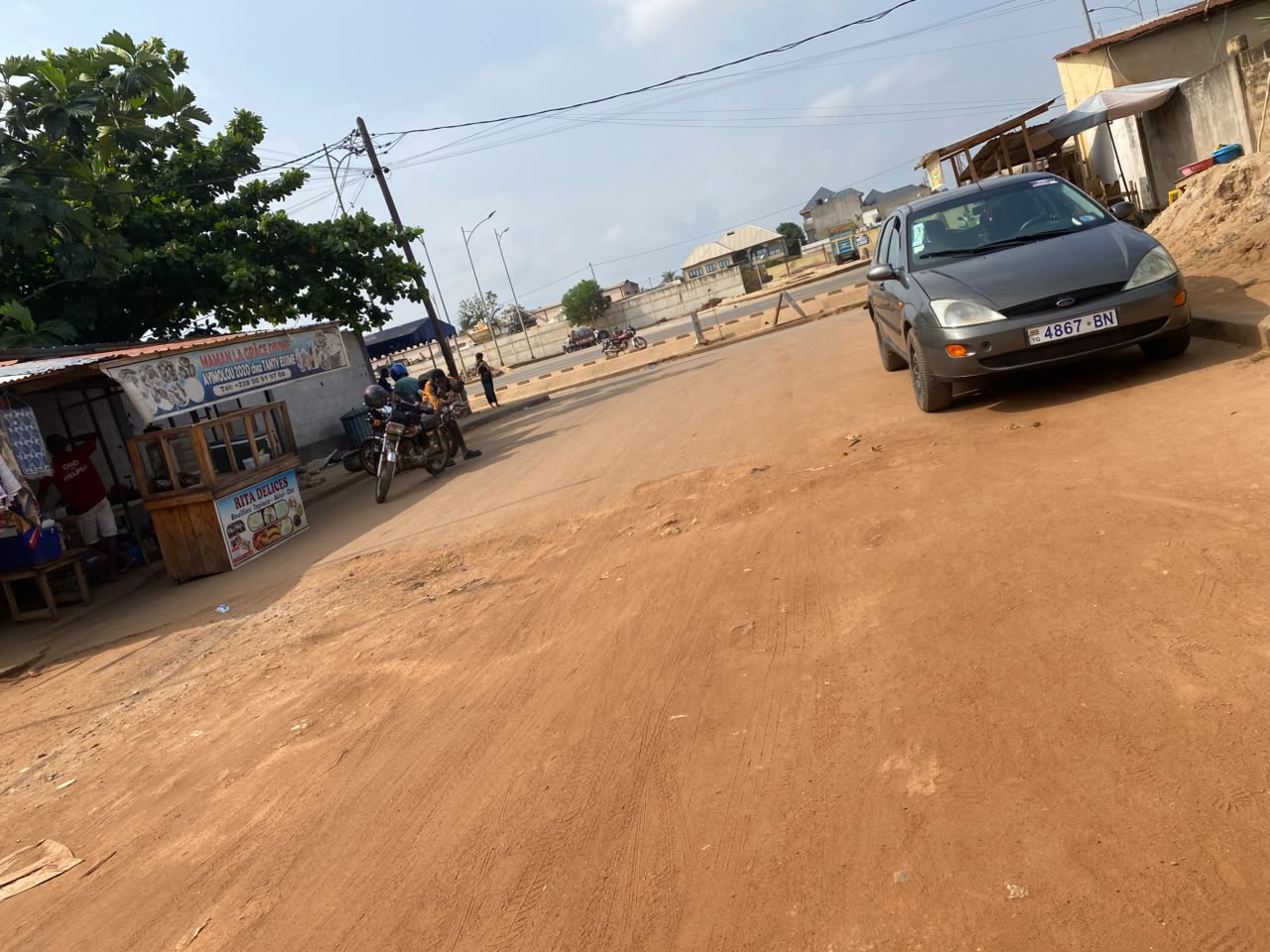 Terrain de 3/4 de lot à vendre à Adidogomé – 20 millions FCFA