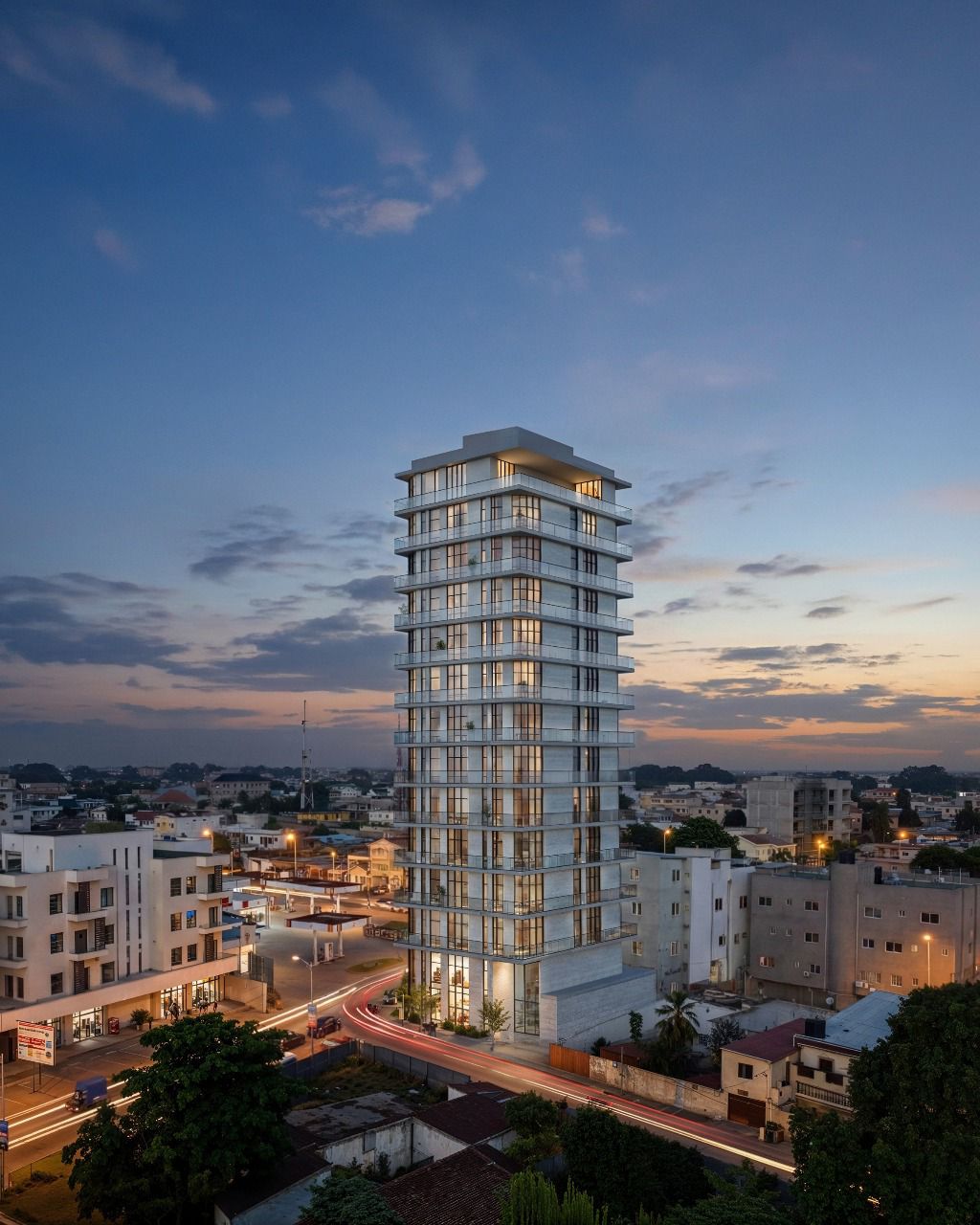 Terrain en vente en angle de rue au bord du goudron à Novissi – 195 millions FCFA