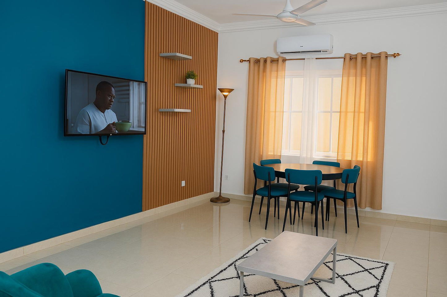 Appartement chambre salon meublé à louer à Baguida – 280 000 FCFA