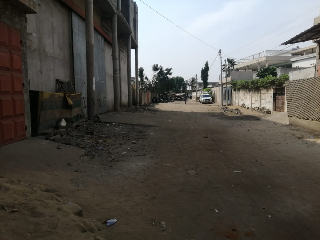 Terrain de 1129 m² en vente en angle de rue à Akodésséwa – 150 millions FCFA