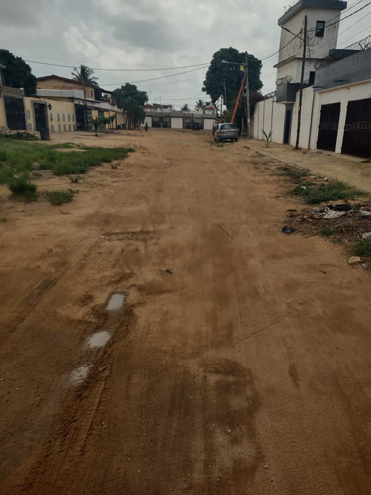 Terrain de 600 m² en vente au bord d'une grande voie de 18m à Djidjolé Antigank - Agbalepedo – 55 millions FCFA