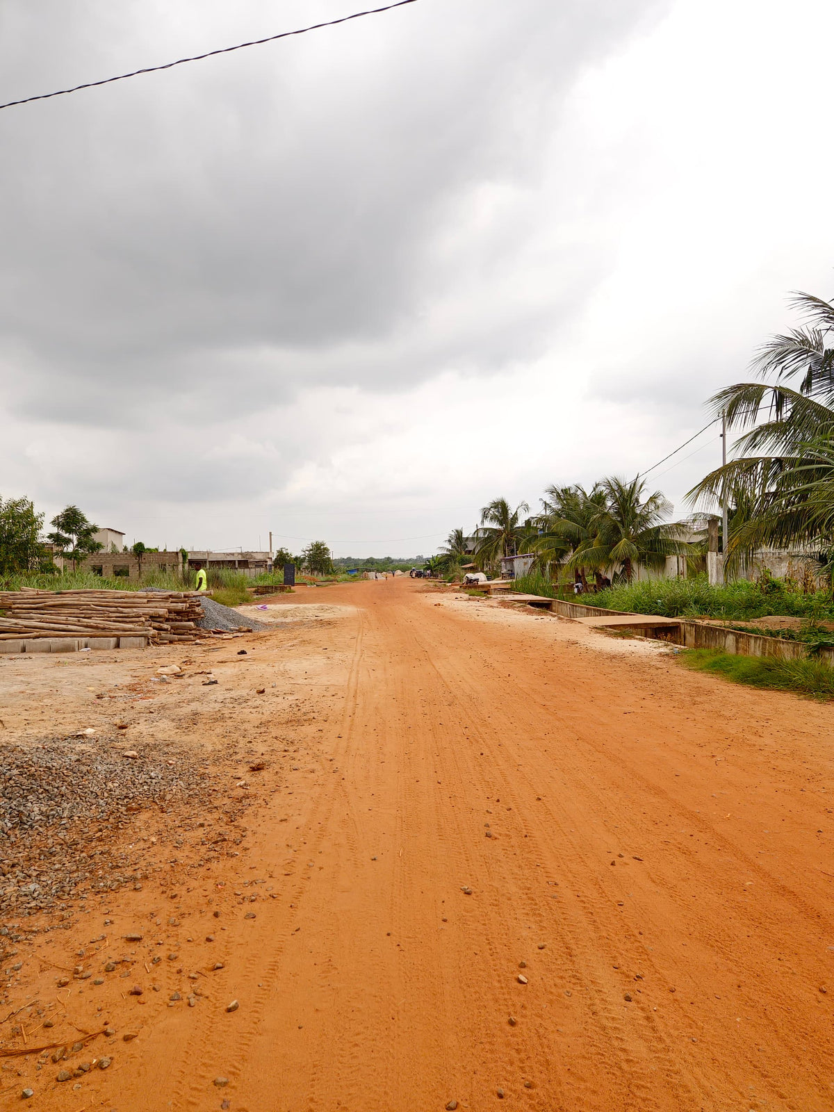 Demi lot à vendre en bordure de goudron à Adidogomé – 30 millions FCFA