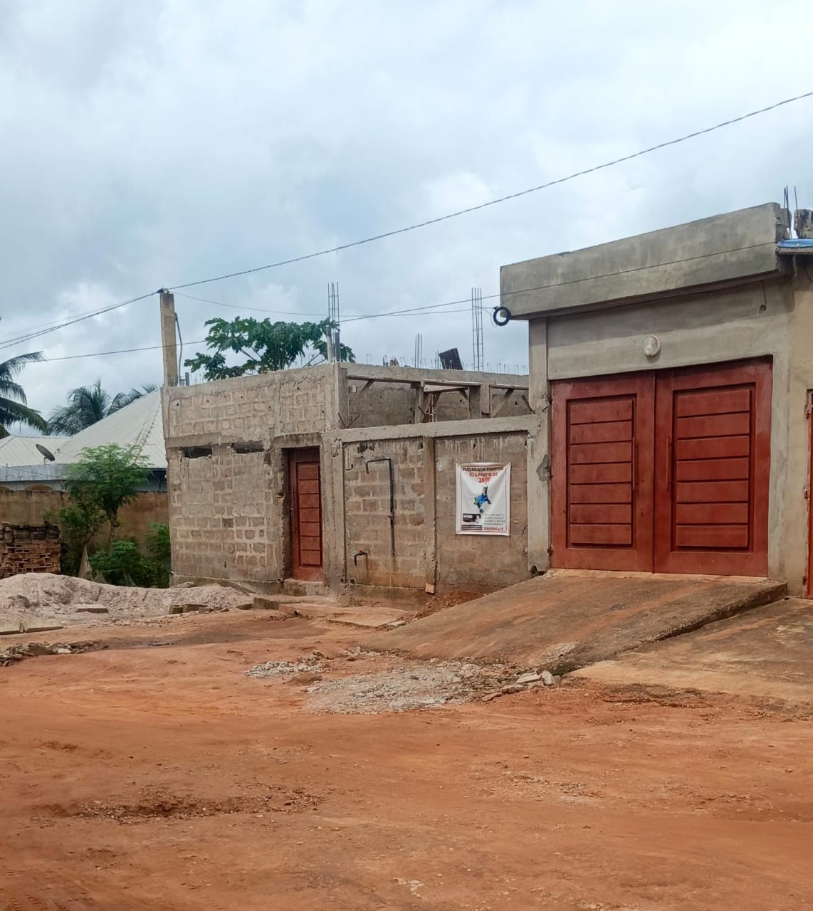 Terrain de 1029 m² à vendre à Adétikopé lycée – 25 millions FCFA