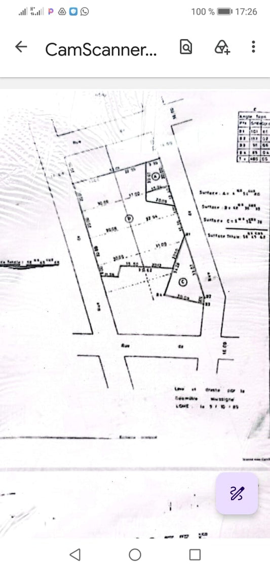 Terrain 4 lots en vente à Totsi Gblinkomé – 35 millions FCFA le lot