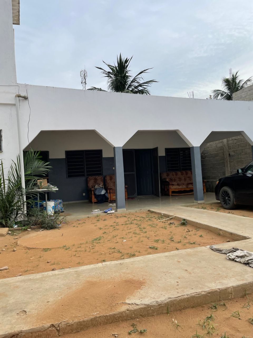 Villa 2 chambres en vente en bordure de goudron à Agbodrafo – 25 000 000 FCFA