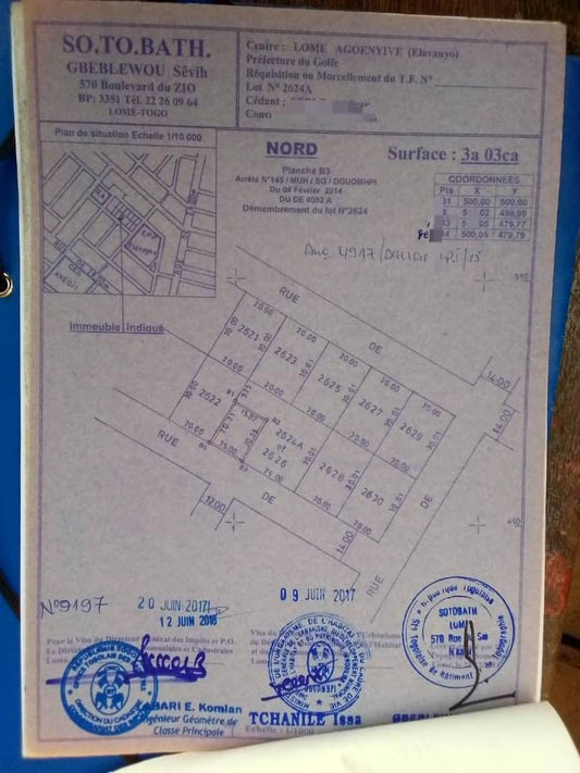 Maison 5 pièces en vente à Avedji – 25 millions FCFA