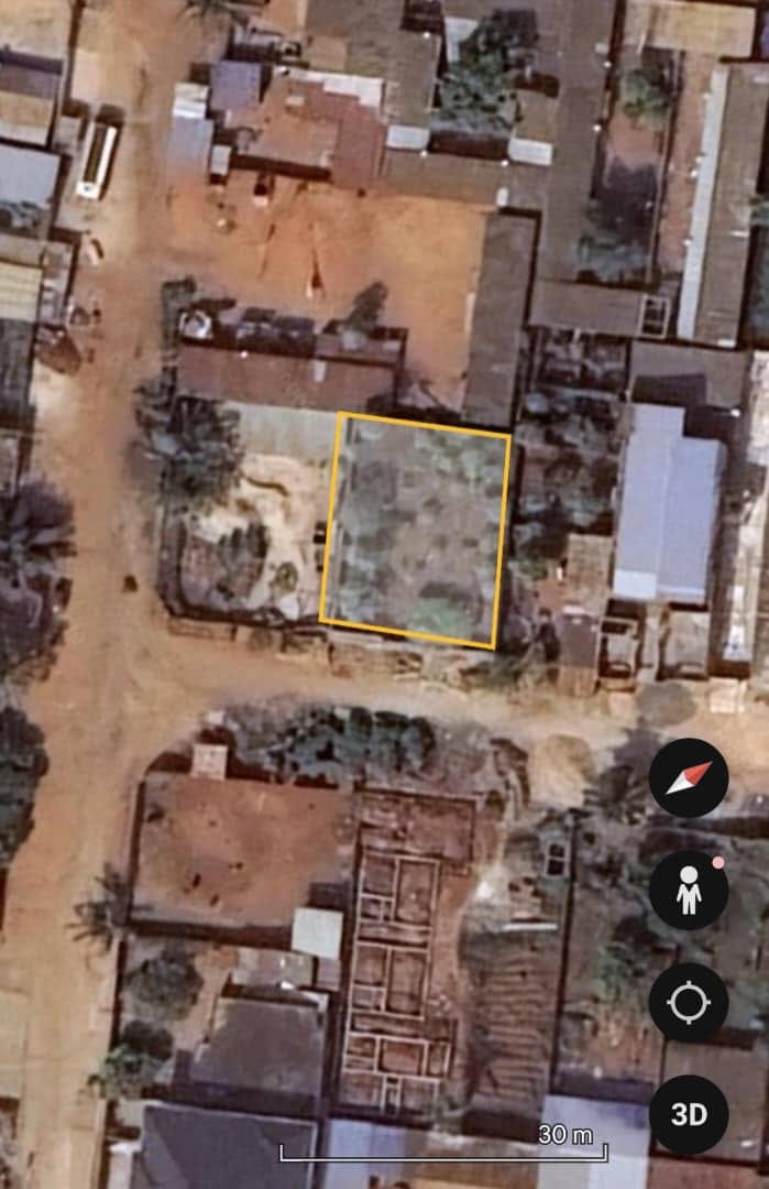 Terrain 1/2 lot en vente à Agoè Sogbossito – 17 000 000 FCFA