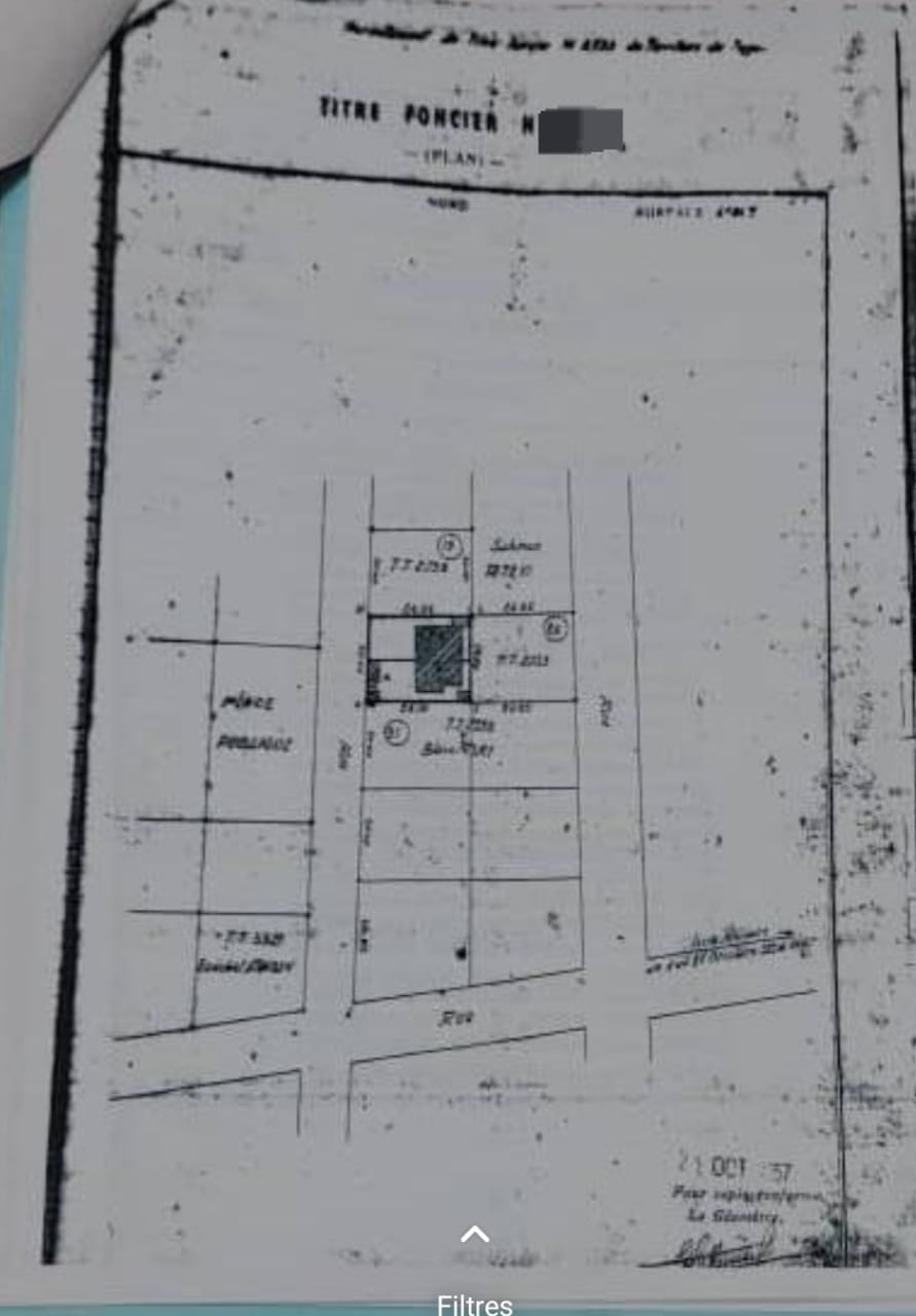 Terrain en vente à Djidjolé – 50 millions FCFA
