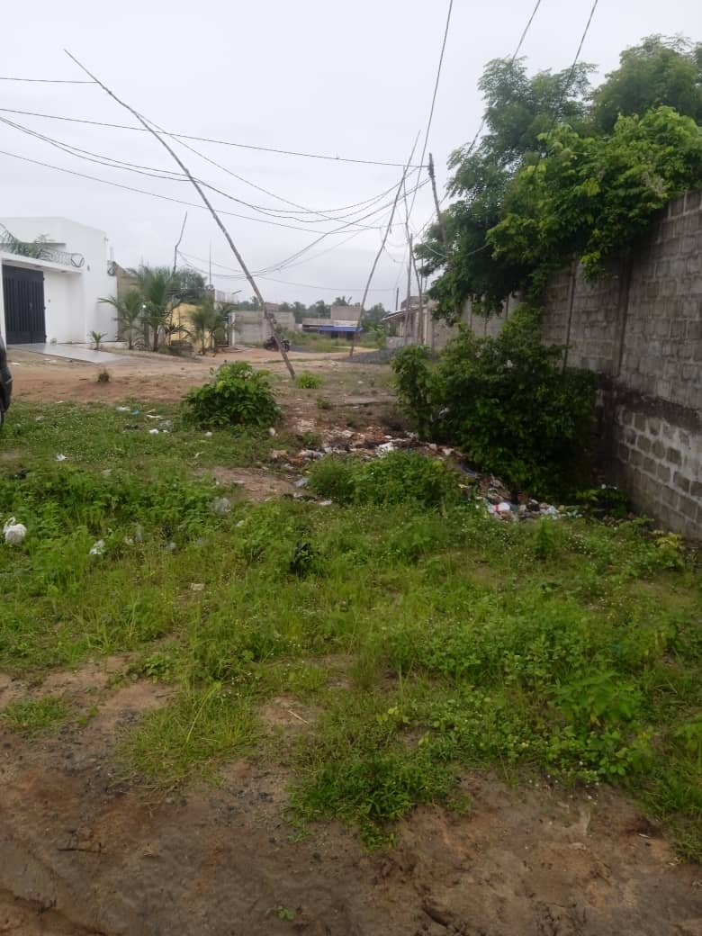 Terrain angle de rue en vente à Zanguéra Afiadégnigba – 5 000 000 FCFA