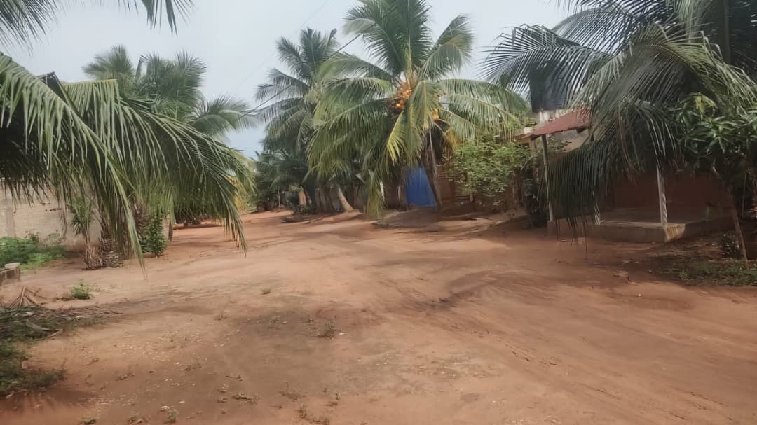 Maison niveau dalle sur 1/4 de lot en vente à Agoe Legbassito Bokpokor – 13.000.000 FCFA