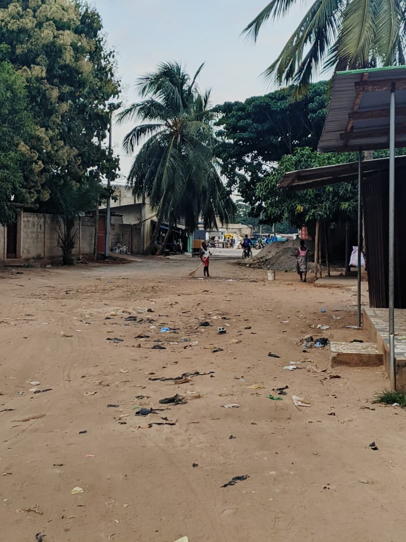 Terrain de 600 m² en vente en bordure de goudron à Adidogomé Atillamonuou Rafiti – 50 millions FCFA