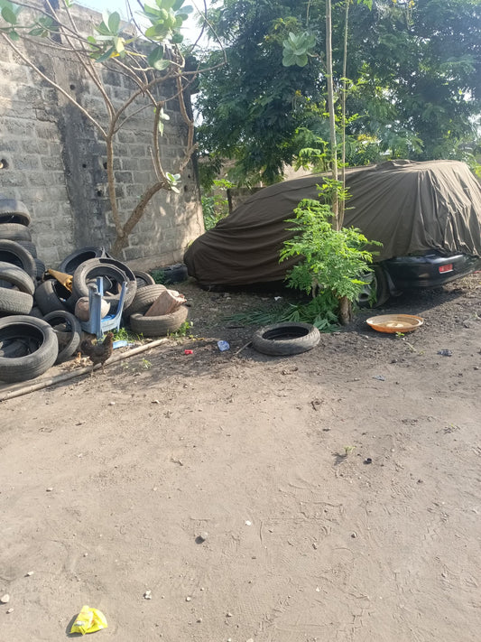 Demi lot de 300 m² en vente en bord du goudron à Adidogomé – 30 millions FCFA