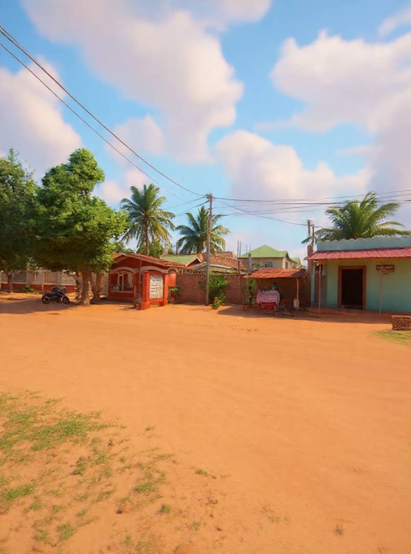 Terrain 1/2 lot en vente à Sagbado Logoté Carrefour CFA – 16 millions FCFA