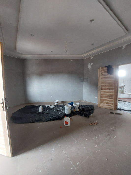Chambre salon wc douche interne cuisine à louer à Agoé Demakpoe – 60 000 FCFA