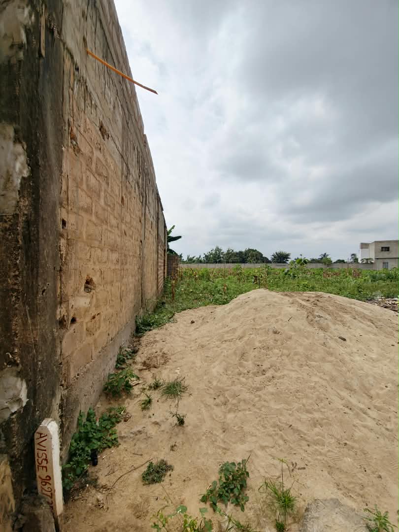 Terrain de 270 m² en vente à Apessito, proche du goudron – 8 millions FCFA