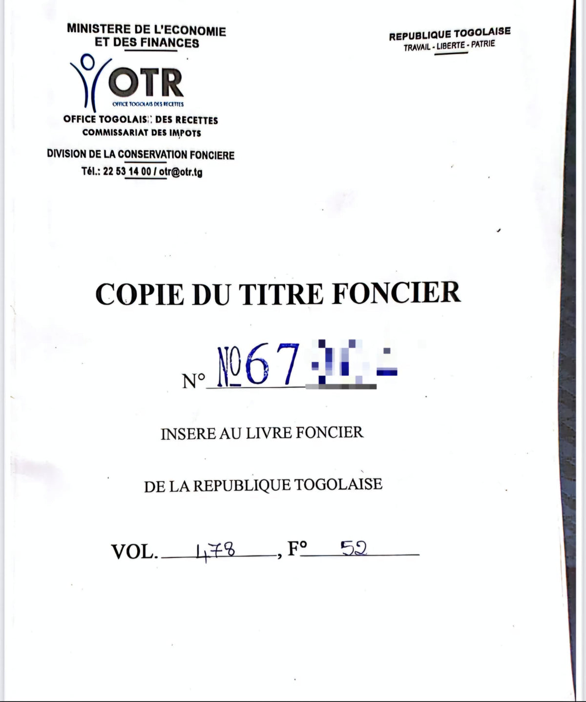 Villa 4 chambres à louer à Baguida Monument Plage – 400 000 FCFA/mois