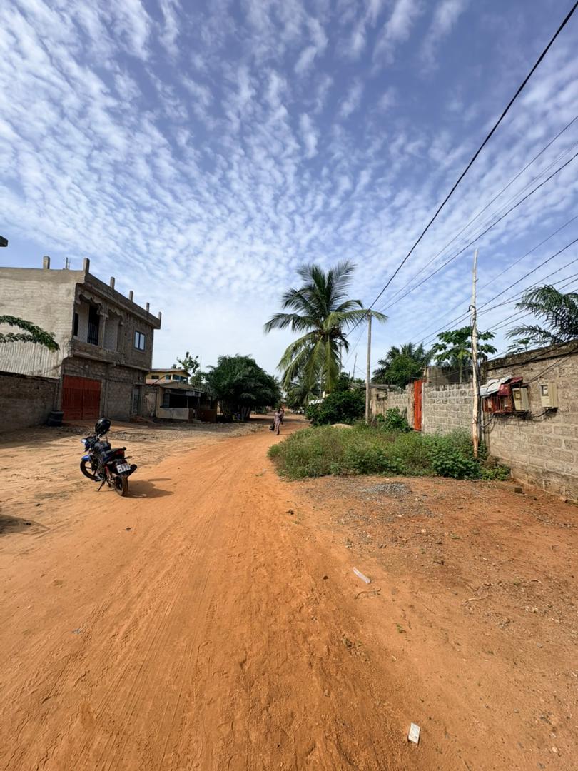 Terrain (demi lot) à vendre à Zanguera – 15 millions FCFA